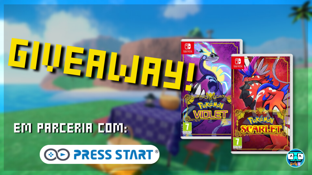 Giveaway - Pokémon Scarlet e Violet